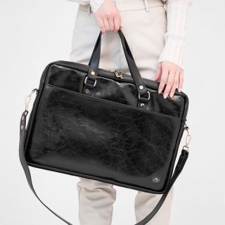 BUSINESS BAG - lak crno